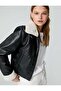 Women's Clothing Coat 4WAK20111EW BLACK - 4