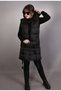 Women's Black Water and Windproof Oversize Hooded Seasonal Puffer Vest - 118_YLK - 2