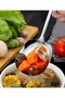 2 PCS 304 Stainless Steel Serving Spoons 21.5 Cm Salad Food Portion Spoons Chef Serving Spoons - 4