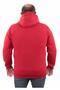 Zippered Hooded Large Size Sweat Jubin 23221 RED - 3