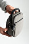 MEGA 414 MEN'S HANDBAGS SHOULDER BAG STRAPPER BAG GRAY - 3