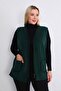 Winter Fleece Vest Emerald Green - 7