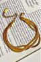 Stainless Non-Tarnish Triple Italian Chain Bracelet Adds Value to Your Style - 4