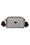 Patterned Cross Strap Shoulder Bag - 3