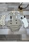 Teddy bear concept 1 year old beige baby boy romper - 6