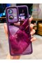 Deep Purple Lens Protection Super Clear Silicone Case for Xiaomi Redmi Note 12 Pro 5g