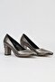 ®| PC-51752-3478 Platinum Wrinkled-Women's Heeled Shoes - 2