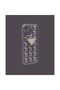 Gray Embossed Silicone Phone Case - Dk028 - iPhone 14 - 3