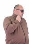 سويت شيرت أساسي موسمي بسحاب مقاس كبير 22750 TABA - 2