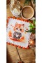 2 Decorative Cat Patterned Cocktail Coffee Side Serving Napkins - 5