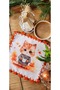 2 Decorative Cat Patterned Cocktail Coffee Side Serving Napkins
