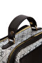 Women's Patterned Crisscross Straps Hand and Shoulder Bag - 2
