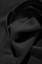 سترة كارما إز كات مطبوعة باللون الأسود للجنسين ذات رقبة دائرية كبيرة الحجم - 3