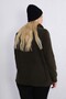 Zippered Fleece Khaki Green Jacket - 7