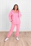 Women's 3-Thread Brushed Inside Two-Piece Plus Size Set