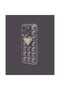 Gray Embossed Silicone Phone Case - Dk028 - iPhone 14 - 2
