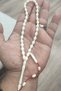 Camel Bone Barley Cut 6*10 mm Natural Bone Rosary - 3