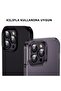 واقي كاميرا مقوى لهاتف iPhone 14 Pro Max & 14 Pro مصنوع من سبائك الألومنيوم 9h باللون الأرجواني [مجموعة من 3] - 3