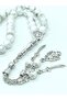Havlit Natural Stone Rosary with Seljuk Eagle and Zulfiqar Figure - 2