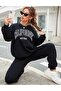 California Printed Oversize Tracksuit Set