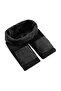 Black Plush Furry Warm Thick Heel Detailed Slimming Leggings - 2