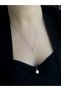 Steel Silver Pearl And Shine Jewelled and Pearl Necklace - Does not blacken- - 4