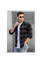 Men's KHAKI Plaid Cashmere Wool Button-Up Winter Lumberjack Shirt