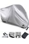 KUBA Cheetah 125R Max Gold Gray Waterproof Motorcycle Tarpaulin (Lock Compatible)