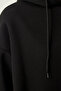 Women's Black Hooded Shawl Knitted Tracksuit Set DD01279 - 6