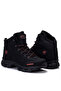 Black Unisex Outdoor Boots Winter Durable Non-Slip Sole Laced 4054u - 2
