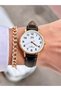 QQ Women's Wristwatch Leather Cord Waterproof - 3