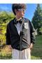 Trend Oversize OFCL Embroidered Micro Fabric Bomber Coat - 2