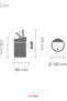 سلة المهملات Brabantia 3 Lt Touch Evrekala مع ملحق حائط - سلة المهملات المعتمدة - 6