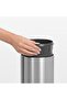 سلة المهملات Brabantia 3 Lt Touch Evrekala مع ملحق حائط - سلة المهملات المعتمدة - 5