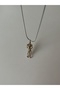 Steel Hug Me Hug Me Couple Necklace - 4