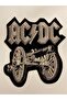 Acdc Pech Rigging and Jeans Patch Patches - 8 سم × 10 سم - 2