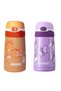 350 Ml Stainless Steel Children's Water Bottle with Straw Vagonlife (Set of 2)