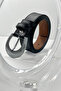 Women's Black Belt 3 CM 1stClass Buckle Quality Trousers, Sweaters, Shirts Belt - 6