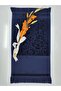30X50 Etamin Fringed Towel - Navy Blue
