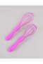 Set of 2 Silicone Whisks Colorful Whisks