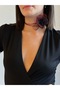 Parisien Burgundy/ Black Transition Choker Necklace - 2