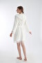 Lace Bamboo Cotton Curl Bathrobe - 5