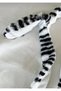 Zebra Patterned Crown Playing with Lighted Ears - 3
