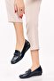 Women's Genuine Leather Anatomical Sole Elastic Ballerina Ballet Ell.7085 - 3