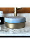 Olive Oil and Olive Leaf Extract Soap, Massage Soap 100 gr, Special Mandala Themed Metal Box - 4