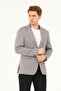 Gray Slimfit Classic Lined Regular Blazer Jacket
