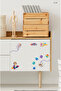 Kids Astronauts Spaceship Planets Themed Sticker for Kids Room Cabinet Door Wall Mirror - 2
