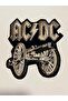 Acdc Pech Rigging and Jeans Patch Patches - 8 سم × 10 سم