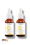 Vitamin C 10% and Hyaluronic Acid Brightening Skin Tone Equalizing Skin Serum Dual Advantage Set
