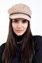 Winter Hat Chain Accessory Stamp Fabric Beretta - 3